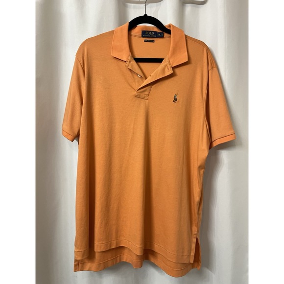 Ralph Lauren Other - Ralph Lauren Polo Shirt Mens Size XL Orange Pony Short Sleeve Travel (D30)